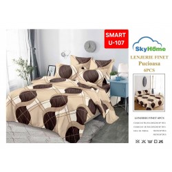 Lenjerii de pat Finet 6 Piese 
