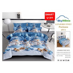 Lenjerii de pat Finet 6 Piese 