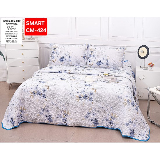 Cuvertura 3 piese Cuvertura cu 3 piese pentru pat dublu