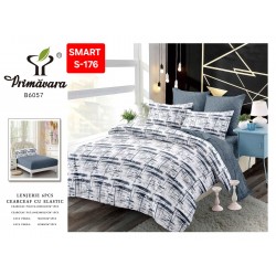 Lenjerii de pat cu Elastic Finet 6 piese Lenjerii de pat cu Elastic Finet 6 piese