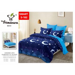 Lenjerii de pat cu Elastic Finet 6 piese Lenjerii de pat cu Elastic Finet 6 piese