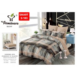 Lenjerii de pat cu Elastic Finet 6 piese Lenjerii de pat cu Elastic Finet 6 piese