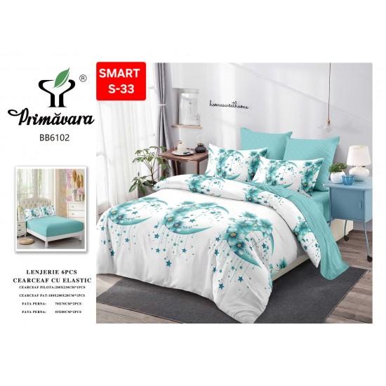 Lenjerii cu Elastic Finet 6 piese 1+1